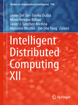 cover image of Intelligent Distributed Computing XII